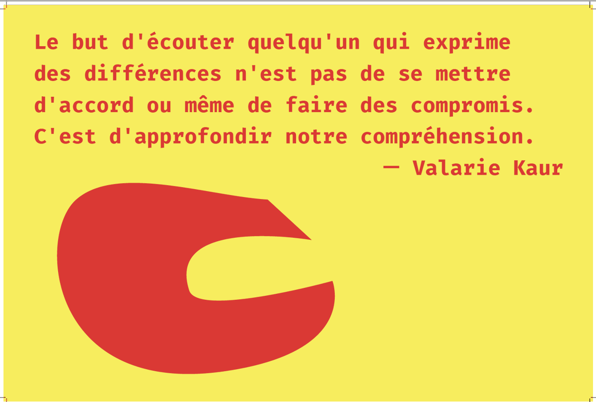 WeDo_Something's tweet photo. Accueillir une #diversité  d'opinions est une forme importante d'#inclusion, et le fondement de la #démocratie. https://t.co/pK4F3DOlKH