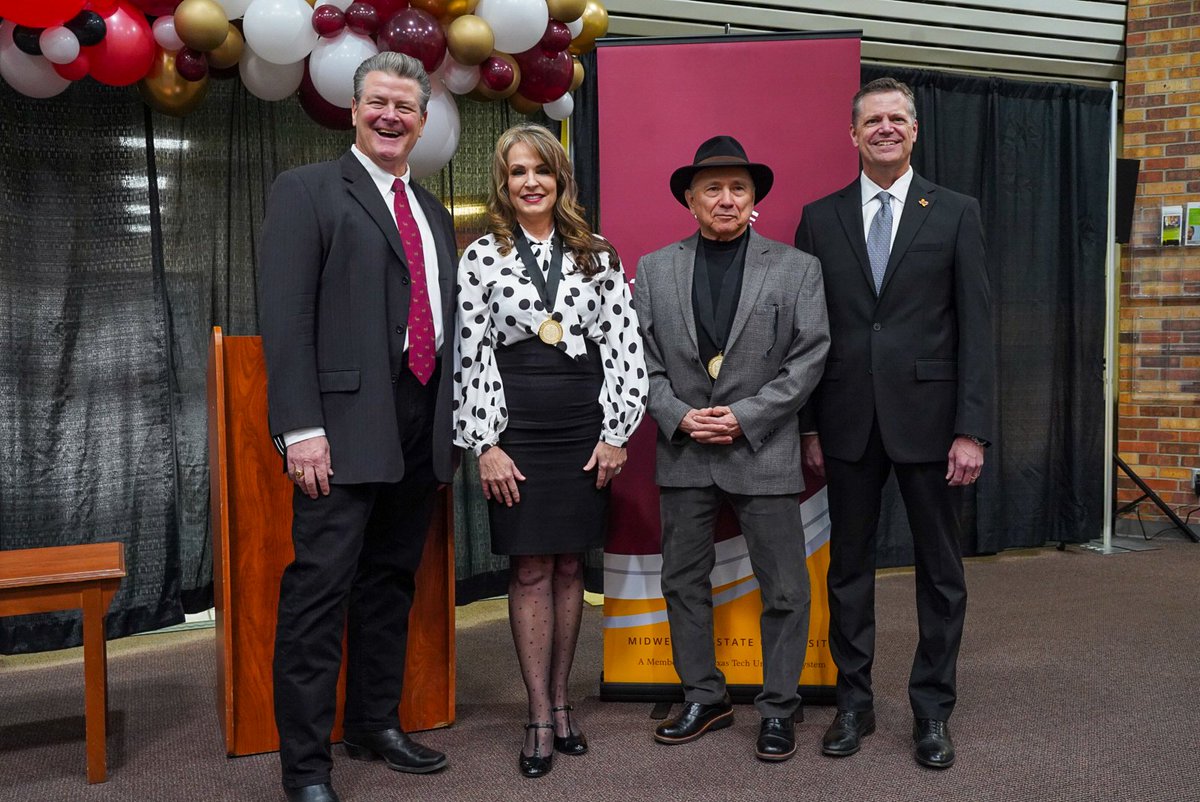 MSUTexas's tweet photo. Congratulations to this year's @TTUSystem Chancellor's Council Distinguished Teaching &amp; Research Award recipients, Dr. Christina Janise Wickard and Dr. John Martinez. #MSUTexas https://t.co/sWuRKIGI0f