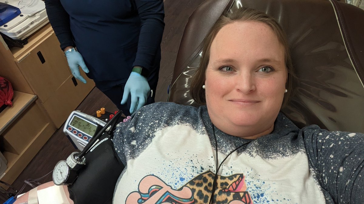 BengalsJackson's tweet image. Completing acts of kindness on my lunch break! Give blood, save a life! #bengalpride #commitforlife #pawsforkindness