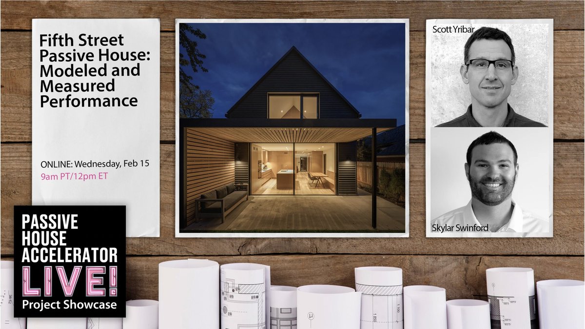 Join in on a Q&amp;A Zoom Session on Fifth Street Passive House this Feb. 15th @9am PT: passivehouseaccelerator.com/event-announce…