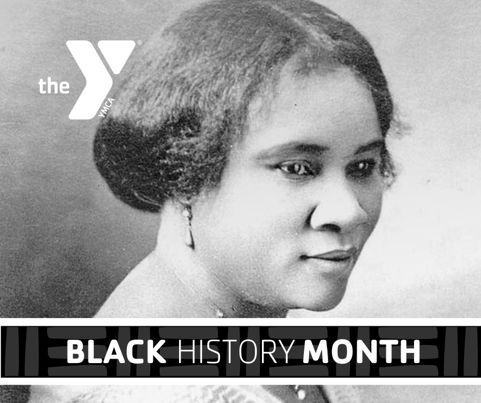 Entrepreneur, philanthropist &amp; social activist, Madam C.J. Walker was one of the first female American millionaires. She built a company selling hair care products, giving her sales agents their own income. Walker was a philanthropic supporter of the YMCA.
#BlackHistoryMonth