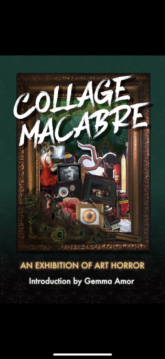Calling all reviewers! If you’re interested in reviewing an eARC of Collage Macabre: An Exhibition of Art Horror, please reach out through DM! 

You can also access the eARC directly through our BookSirens link below! 👀🎭🎨