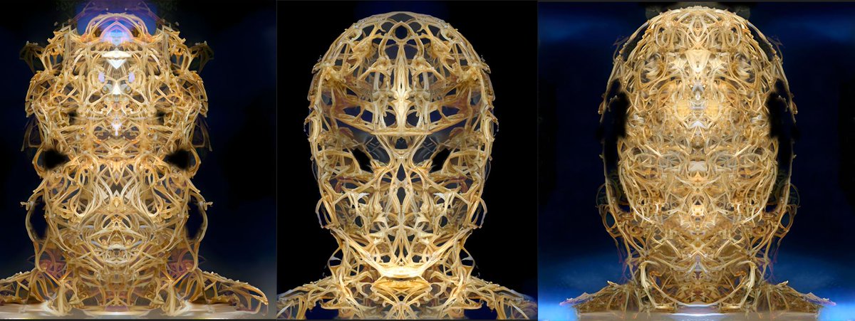 Tree of Knowledge #nftcollection 
From bone sculpture via #ai to digital reconstructions using various platforms. In collab w/ <a href="/Human00116/">human001.eth</a>
/1 original #nfts #artworks 
#minting from jpazzopardi.com/tree-of-knowle…
#digitalart #dark #bone <a href="/opensea/">OpenSea</a> 
@looksrare #symmetry #research