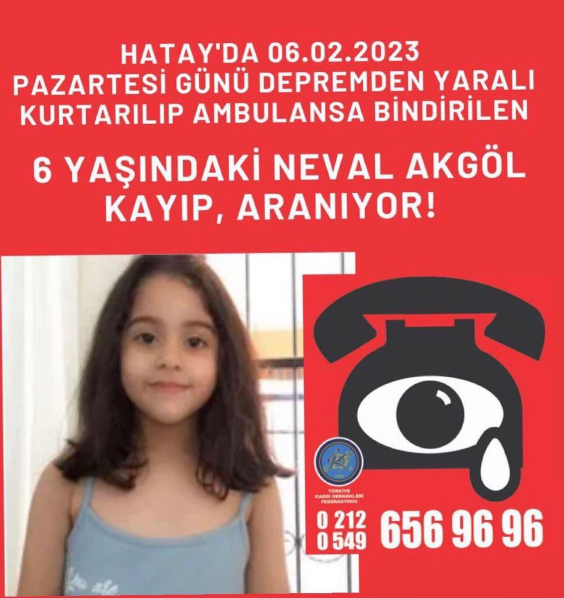 Bilgisi olanlar, ya da yönlendirebilecekler lütfen iletişime geçsin… 🙏🏼🙏🏼🙏🏼