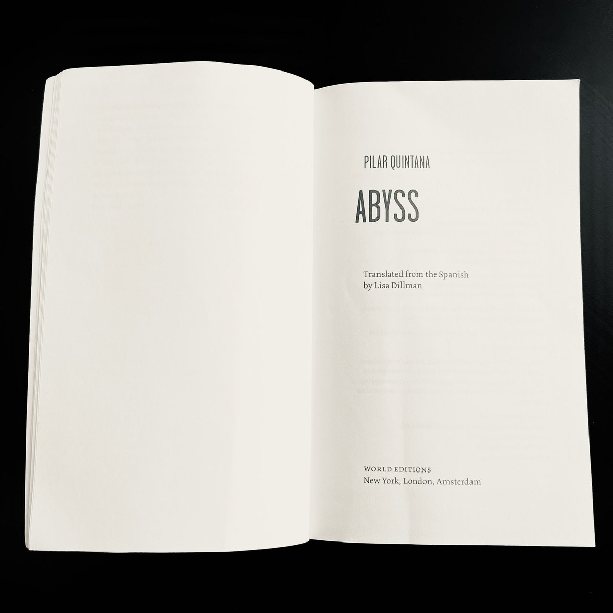 I really enjoyed reading and thinking about Pilar Quintana’s ABYSS (tr. Lisa Dillman) for <a href="/asymptotejrnl/">Asymptote Journal</a>’s “What’s New in Translation” roundup this month 🌱🪴Read my review here: asymptotejournal.com/blog/2023/02/1…