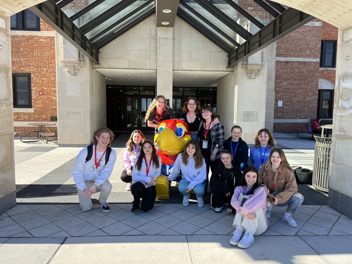 Springer_OS's tweet image. Falcon journalists at the @kspaonline Winter Workshops today! Journalism students took part in day long courses to work on writing, social media, design and photography skills!