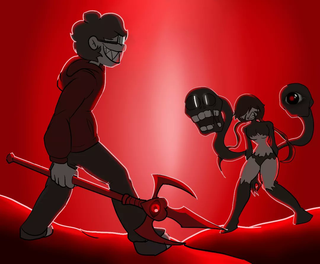 aforero2002's tweet photo. Profile vs Grim Reapers
(Grim is @rosa41819620 Oc)
#ocs #characterdesing #battlefield #redalert #redsky #void #bodyhorror #trident #redligth #windings #theets #scaryeyes #eyes #battle #figth #originalart https://t.co/Q4v4Ei3csX