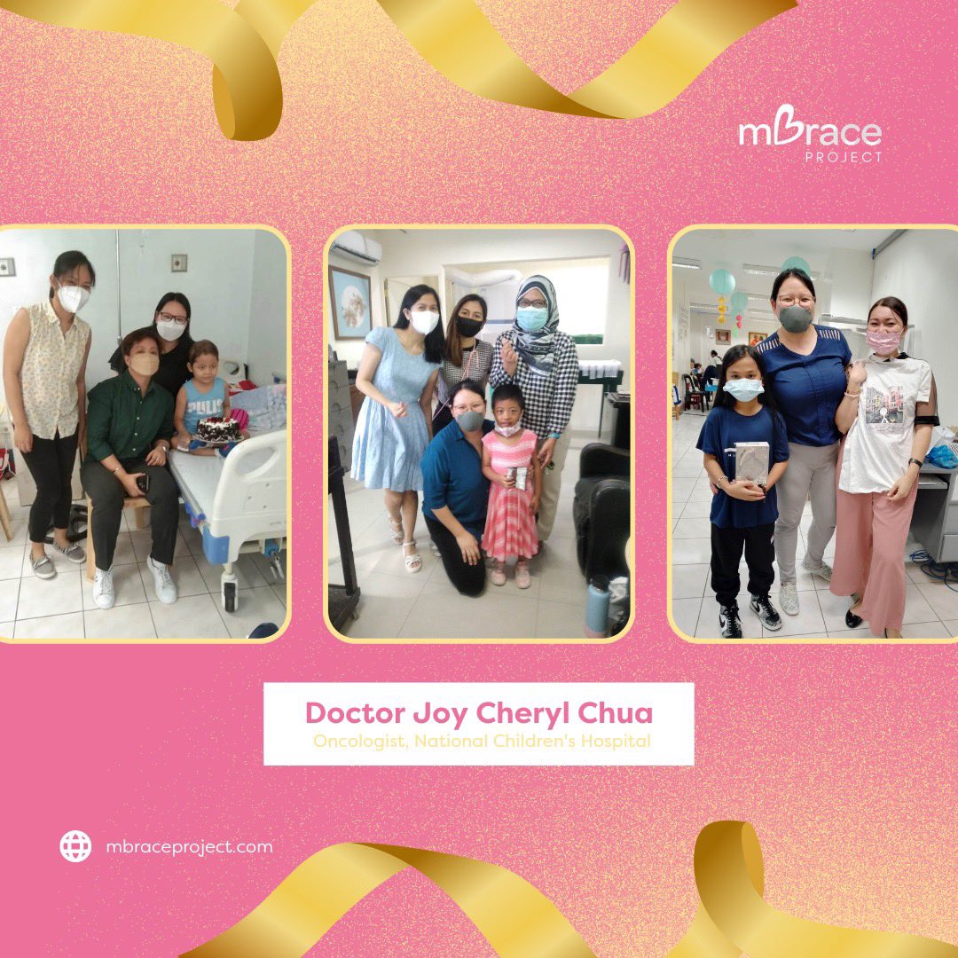 MbraceProject's tweet photo. Thank you to Doctor Joy for all you do to care for the kids with cancer. Your dedication and commitment to providing the best care possible is truly amazing. You are an inspiration and we are so grateful for everything you do. 

#MbraceProject https://t.co/mkvsHGsMko