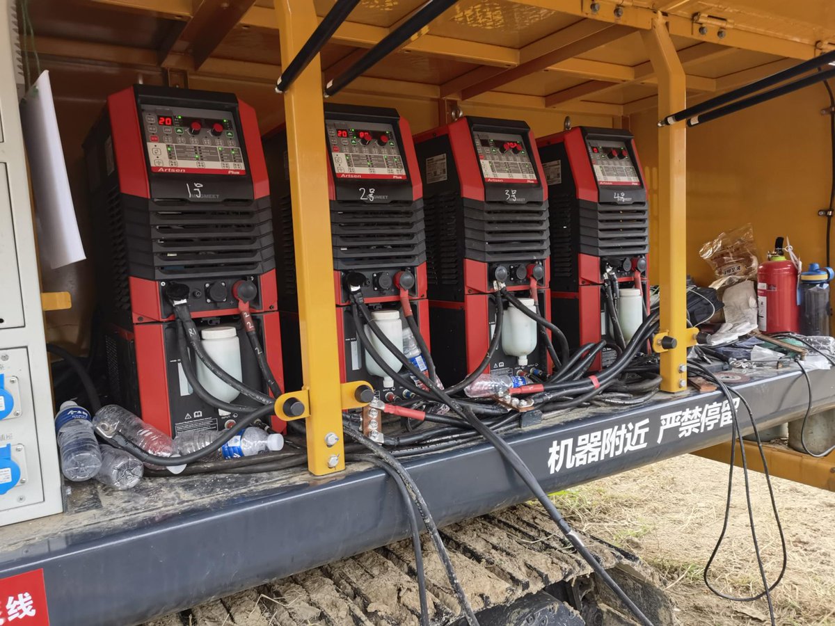 MegmeetWelding's tweet image. The ideal pipeline welding result-- stable welding current, less spatter, no distortion, and smooth welding surface can be achieved by @MegmeetWelding  Artsen Plus welding machine. 

Here are some shots of the welding process and welding result.

#pipeline #weld #pipelinewelding