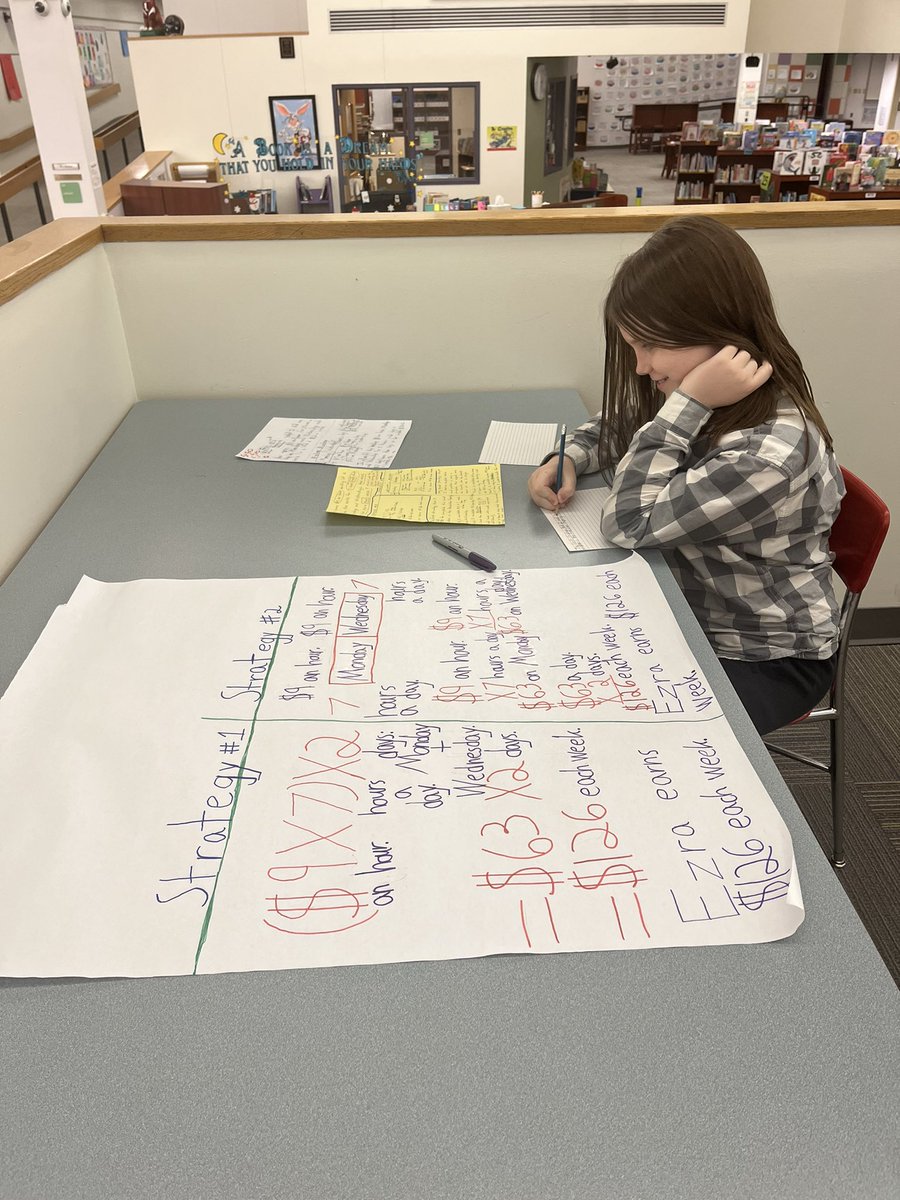 MissStefanyak's tweet image. At tonight’s school board meeting, 3 third grade students from Hartwood Elementary had the opportunity to present different strategies for solving multi-step word problems! I couldn’t be more proud of these amazing learners. ❤️ @FCASD #FCProud #EurekaMath #LifelongLearners