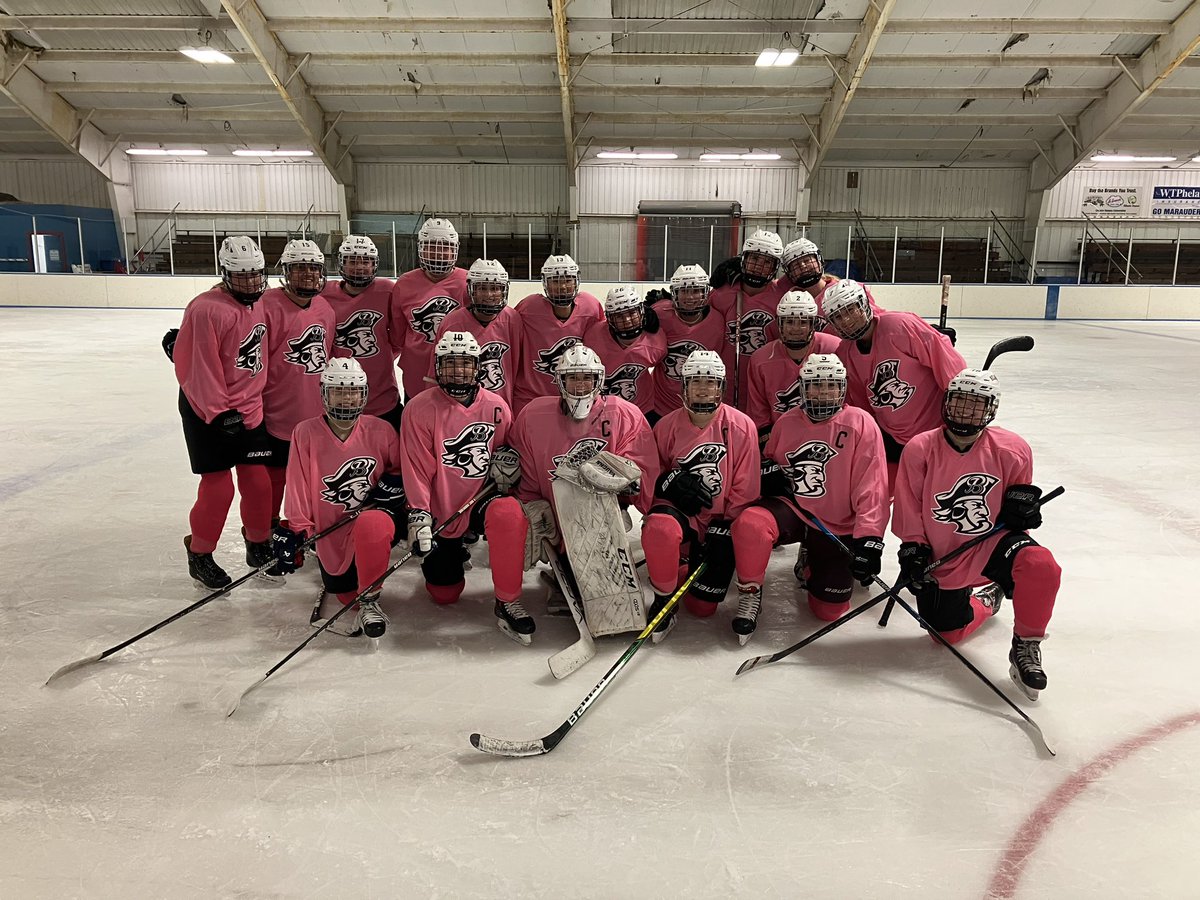 JoshGlionna's tweet photo. Belmont girls &amp; boys varsity pink the rink game is Wednesday night. Please come by &amp; support a great cause &amp; see some great hockey too @Belmonthshockey @LilyDuffy05 @belmontonian https://t.co/hqKKjhYqSc