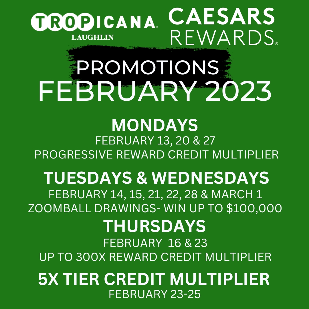 We love promotions. Do you? 
Mark your calendars to get in on all the action this month!