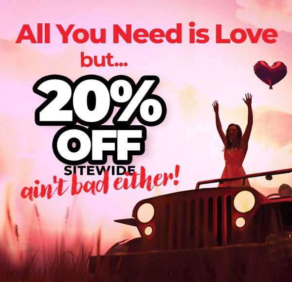 Fall in love at GoRhino.com. Save 20% sitewide. Enter code LOVE20 at checkout. 
E1 Running Boards already discounted, no code needed. 

#valentine #love #valentinesday #valentines #valentineday #valentinegift #gift #valentinesgift #valentinesdaygift