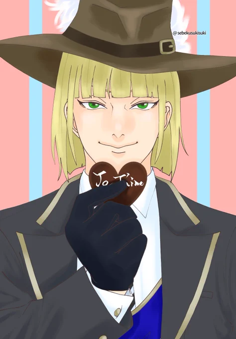 過去の絵チョコを受け取っておくれ 