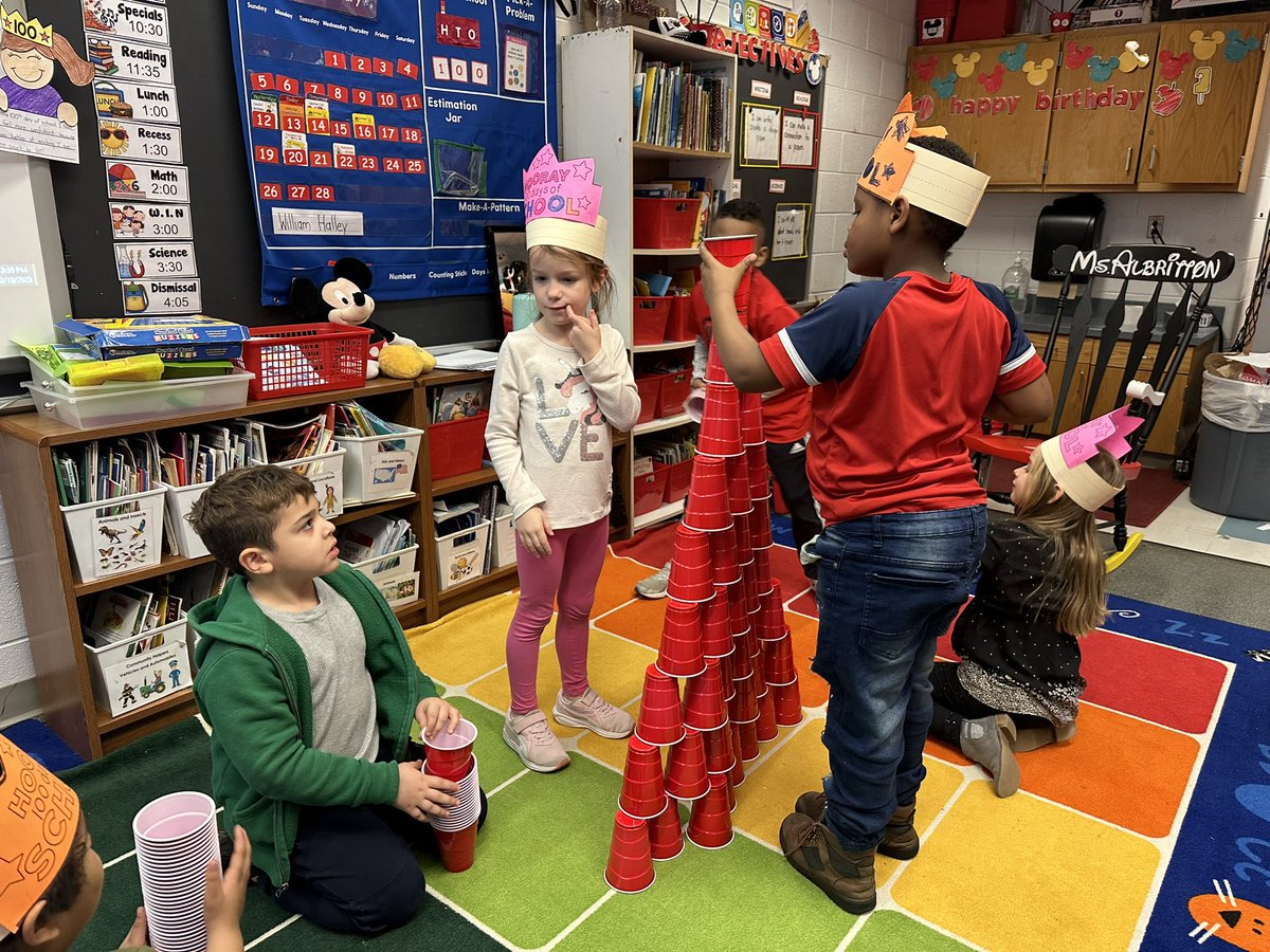 magical_msa's tweet photo. We had a blast celebrating 100 days of first grade today! 🥳❤️@halley_es https://t.co/CBW5RFLKN3