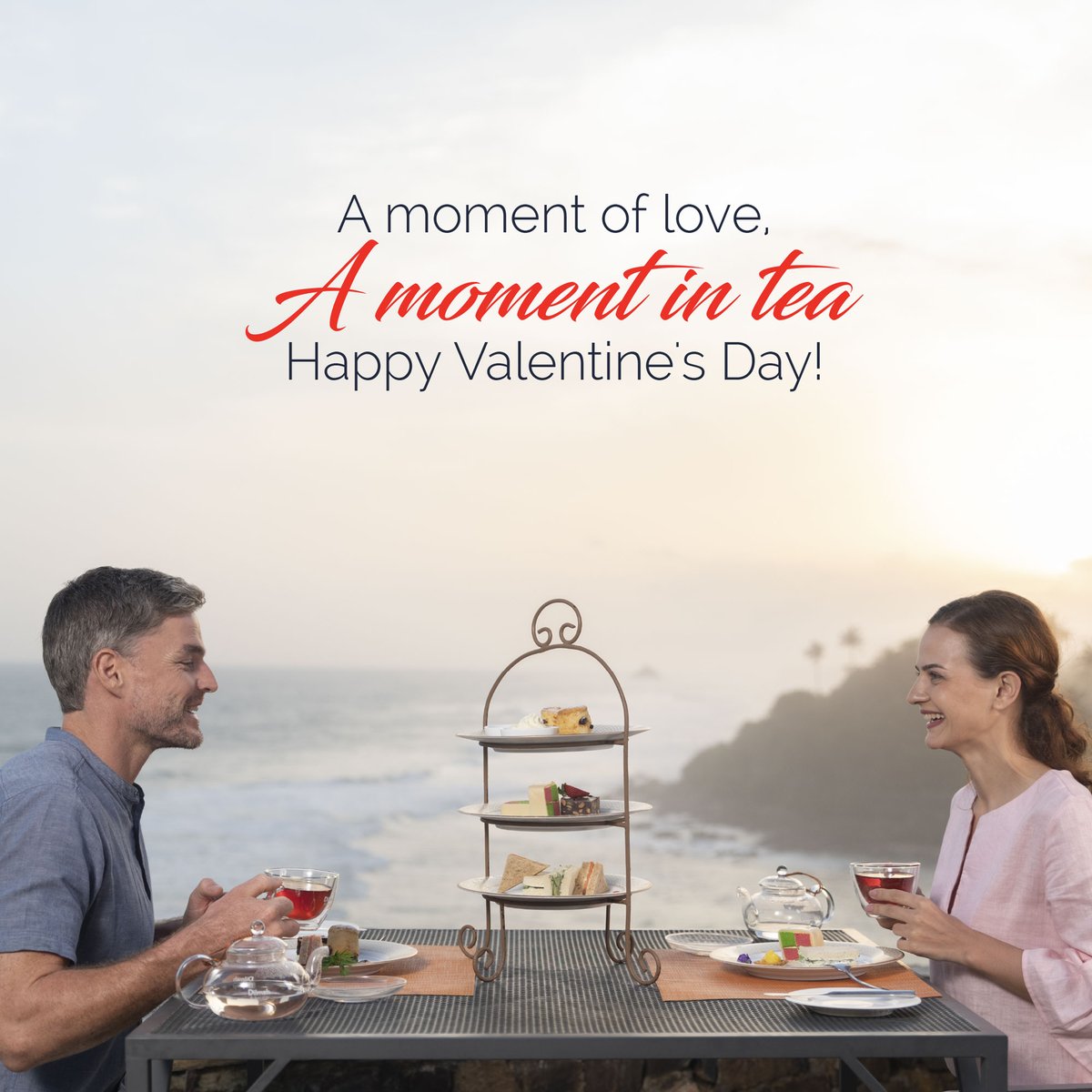 Dilmah's tweet photo. A sip as serene as the clear blue waters: a moment of #love, a moment in #tea... we wish you a tea-riffic Valentine's Day! Shop your V-Day Pressies at https://t.co/20Fx6UWZES
#Dilmah #ValentinesDay #Valentines #TeaLovers #LoversofTea #Tea https://t.co/rBmVpSLVjw
