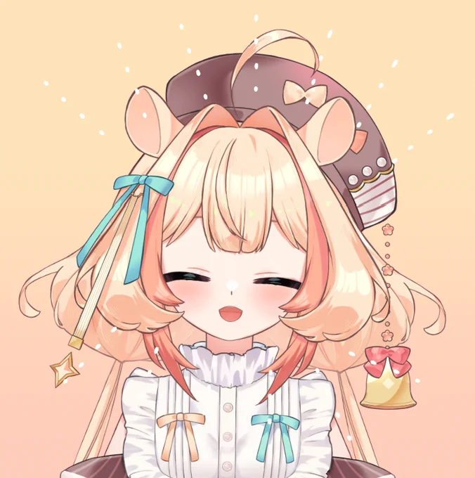 おはよつつ!バレンタインデーだぁっ今日は無限にチョコレートを食べても良い日です!イラストとFANBOXを更新予定だよ〜!みんなの1日が良いものになりますよーに!#おはようVtuber 