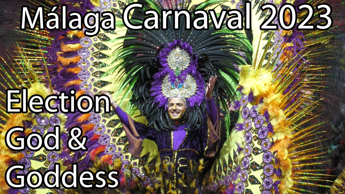 #Málaga Opening #Carnaval &amp; Election of God &amp; Goddess | #Spain  #CarnavalMLG #Carnaval2023  #Carnival

Video youtu.be/7-2OuzzsLos