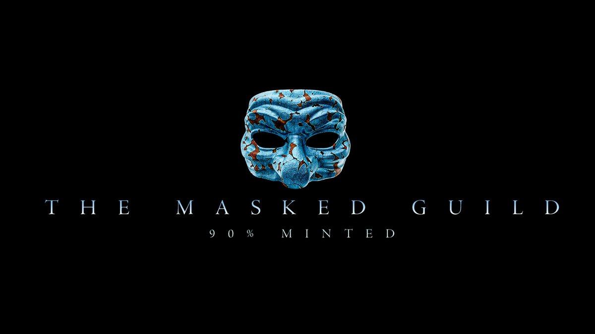90% Masks Minted.

110 Remain.

This is your last chance to mint.

guild.unknown.solutions

Stay tuned for what comes next.