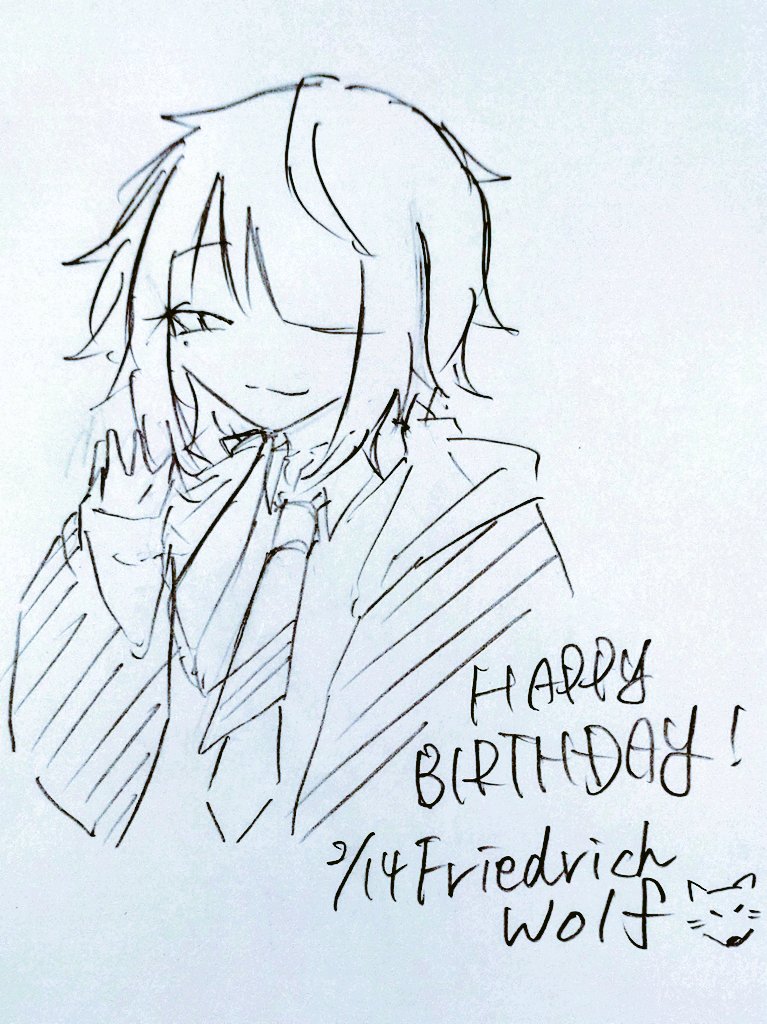 you0807hi's tweet photo. 1年半ぶりー
フリードリヒの誕生日は覚えてたので描いた
2枚目は大遅刻クリス誕生日と3枚目はおまけ
2枚目の相手はご想像に任せる https://t.co/6bOEIzSGTB
