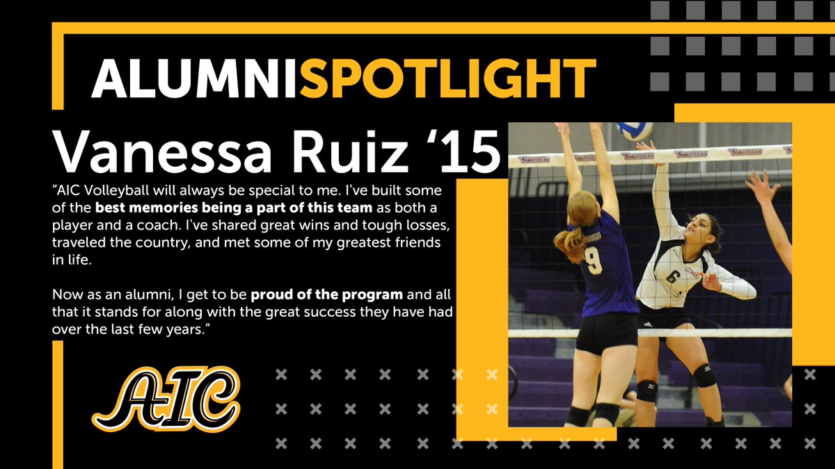 AIC Volleyball tweet media