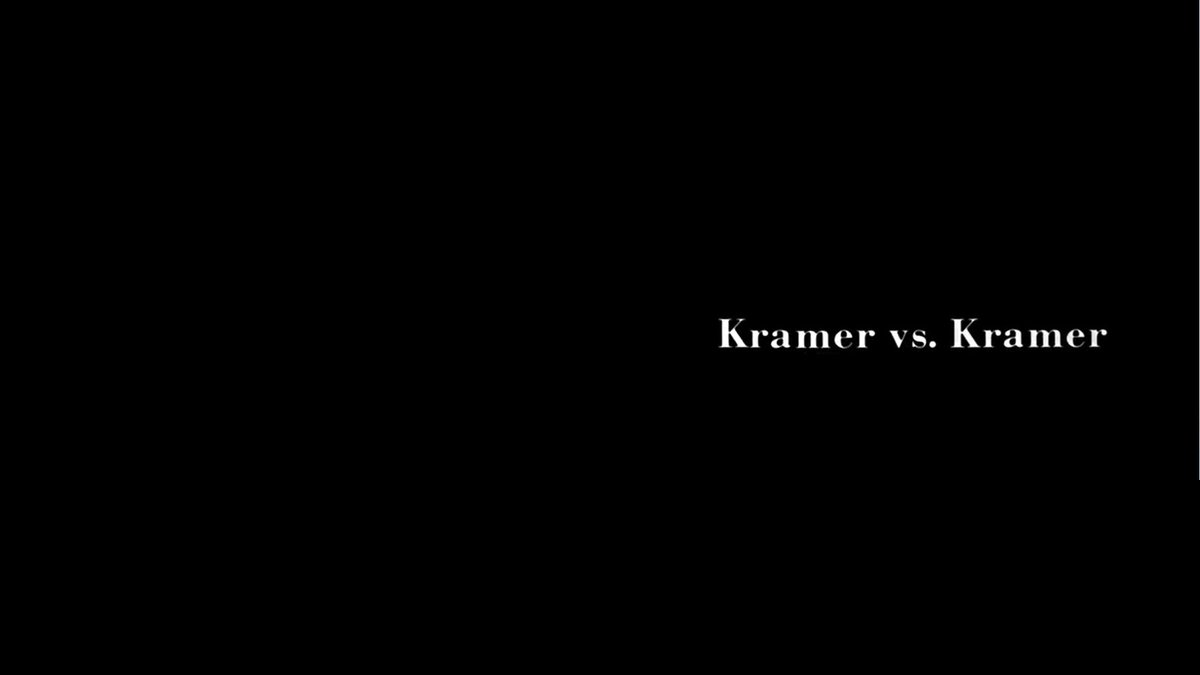 ThiefCGT's tweet photo. #NowWatching Kramer vs. Kramer (1979) #FebruaryLoot https://t.co/MhW1xWIOqz