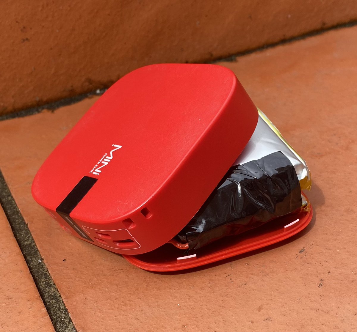 I’m guessing I shouldn’t try putting this on the charger .. any ideas on the best way to dispose of it ?