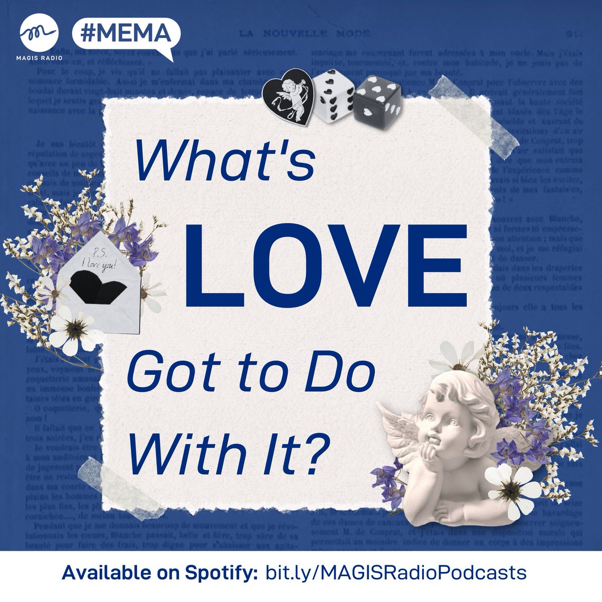 MAGISRadio's tweet photo. Tune in to another #MEMA episode as we tell various tales of the heart, including a very special Valentine's tradition in the Ateneo, love's joys and woes, and offline and online dating. 💝

Feel the love with us here at https://t.co/QNToIgGV3T.

#MAGISRadio #FollowTheSound https://t.co/y3Eea9xHZo