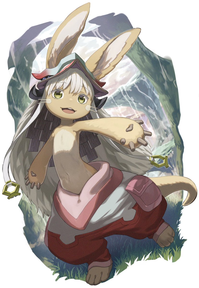 nanachi (made in abyss) furry animal ears 1other solo open mouth whiskers looking at viewer  illustration images