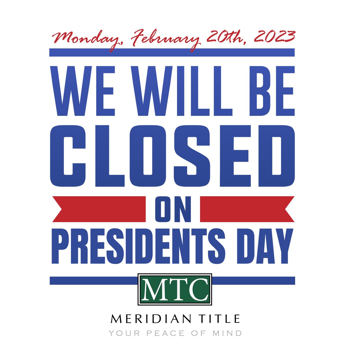 Meridian_Title's tweet photo. While we are away from the office you can access file information in BYPASS or you can ask MAX our virtual assistant to obtain information for you.  Both of these tools are available on our website.  #presidentsday #holidayhours #bypass #transactionmanagement #max #MeridianTitle https://t.co/pNGlj5yBeO