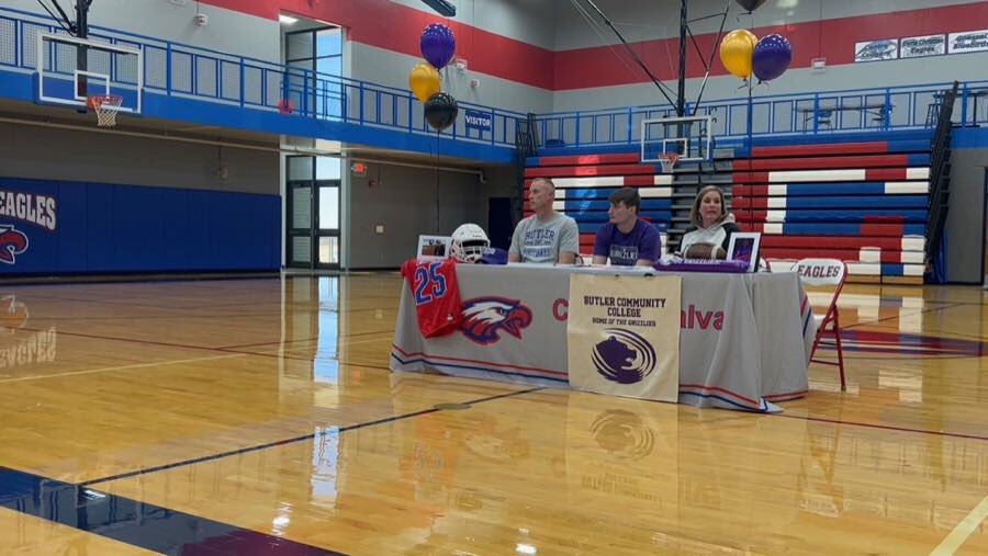 Today <a href="/KoehnTj/">TJ Koehn</a> signed with Butler. I’ve had him in my classroom since he was in 8th Grade. Very proud of him. I’m really going to miss this group of seniors when they graduate.