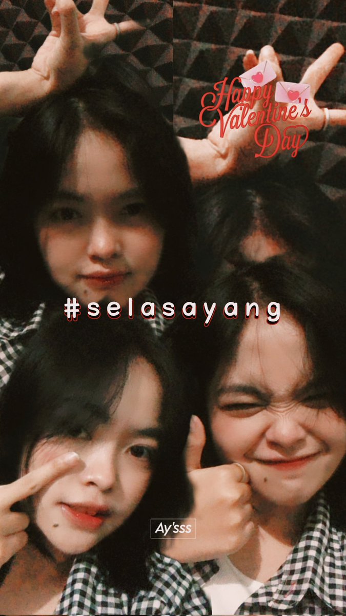 aysss_cream's tweet photo. Happy #selasAyang n' #ValentinesDay @ohayaou 😚🫶🏻 https://t.co/R9Ih09a6or