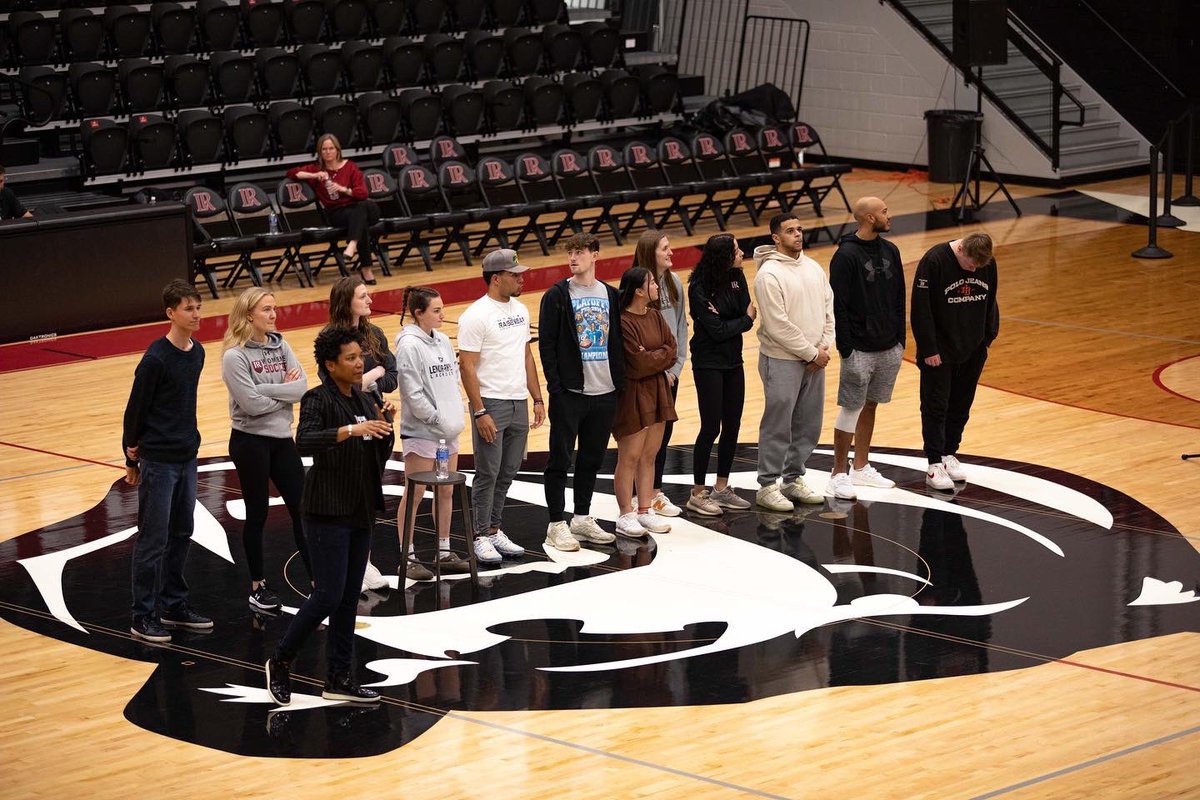 We hosted Nevin Caple, founder of ROI, to speak to the Bears. Bringing Nevin to campus is a continuation of last years ROI education modules that coaches/staff participated in. LR is dedicated to creating an inclusive &amp; welcoming community by actively educating athletes &amp; staff