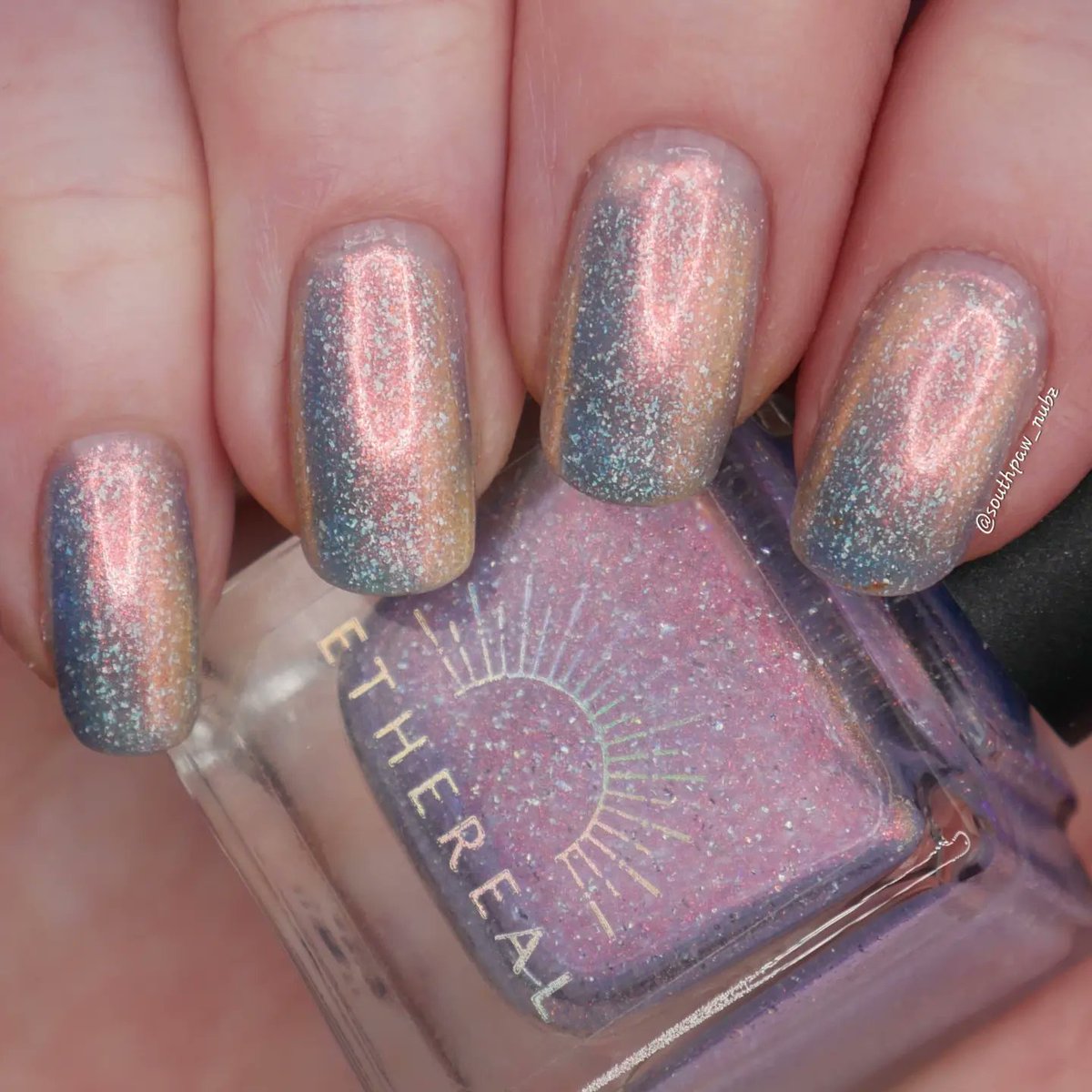 SouthPaw_Nubz's tweet photo. @ethereallacquer Iris | @polishpickup Jan 23
This polish reminds me of a winter sunrise.
#ethereallacquer #polishpickup #nailpolish #nailpolishcollection #naturalnails #nailaddict #nailpolishaddict #nailpolishswatch #nailpolishlover #nailpolishjunkie #southpaw_nubz https://t.co/nIasGq1AM9