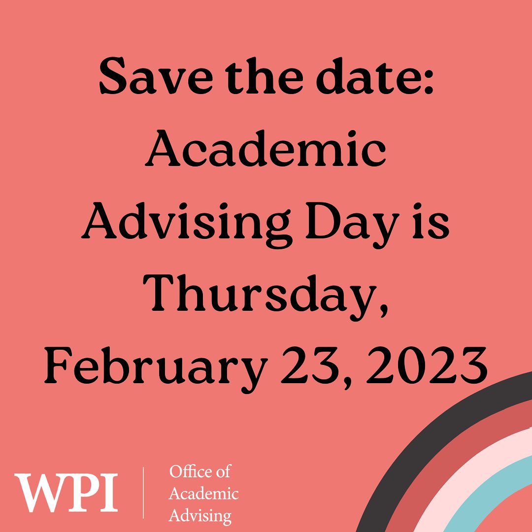 WPI Academic Advising tweet media