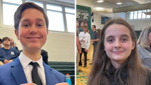 bucschools's tweet photo. Congratulations to Henry Breeding on achieving first place in Extemporaneous Speaking  and
Gwynn Halsey on achieving third place in Storytelling at the Regional Forensic Competition on Saturday.       # Proud of YOU! https://t.co/39d1At6dyJ