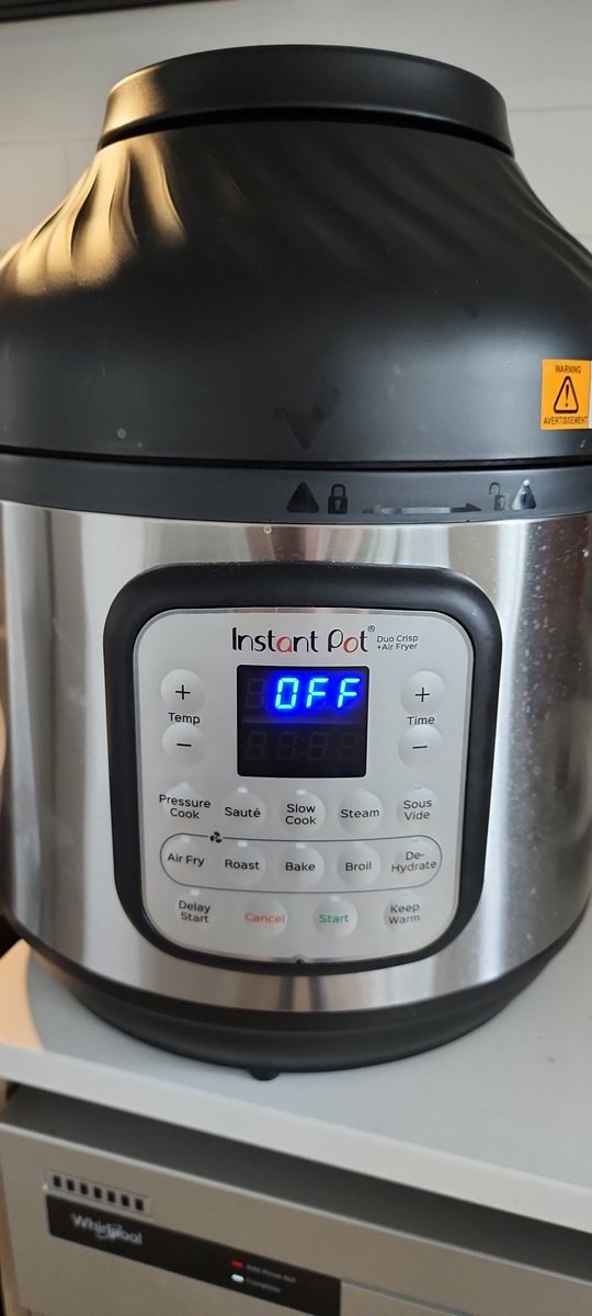اخترت صح .. جبت دي عشان بتشتغل الاتنين airfryer و pressure cooker وهيا حلوه لو حد بيفكر