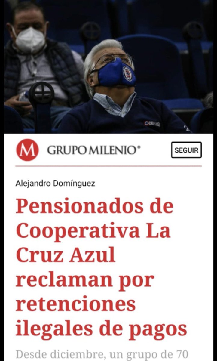 Ciceron_106aC's tweet photo. @A_EsparzaOteo #VíctorVelázquez #ElJudas de Cooperativa #CruzAzul es traidor + miserable + desgraciado.

Suspendió pensión y servicios médicos d 70 #SociosJubilados desde dic 2021 y hasta la fecha.

La ley del hombre, la ley del Karma y la ley De Dios, lo esperan en esta vida y en la otra. https://t.co/FtD35VrhZZ