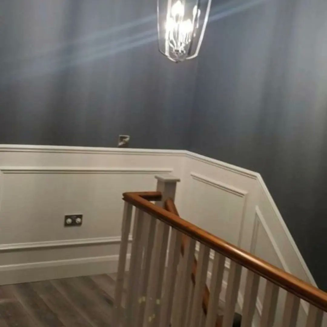 Some beautiful decorative paneling here by <a href="/ber_p1/">bernard power</a>.

Wood paneling is affordable, durable, and easy to install. A great option for homeowners looking to add a finishing touch to their homes. 🏠🏠🏠

#cork #corkcity #irishhomes #homeimprovmement #homerenovation