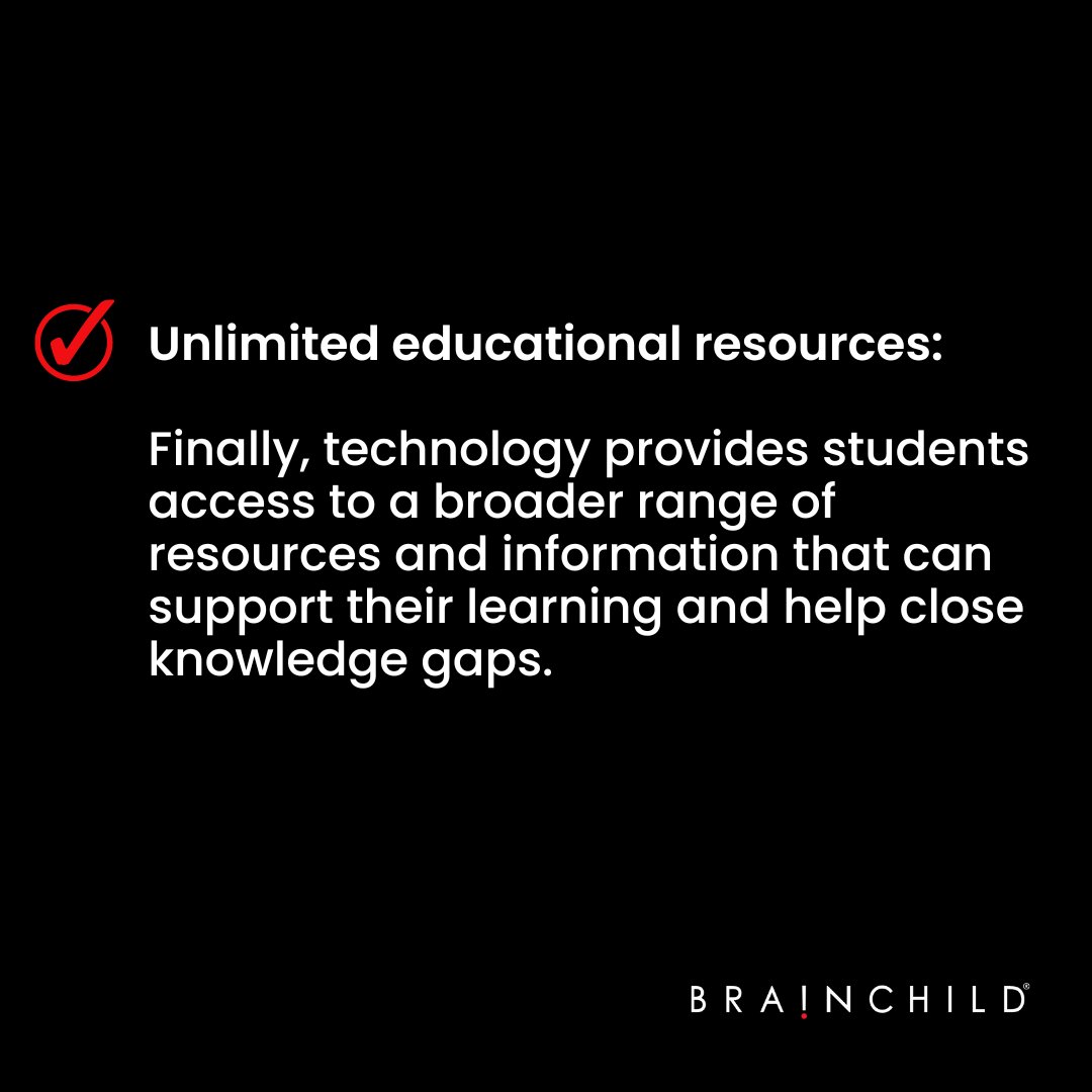 BrainchildUnltd's tweet image. 💻Technology and digital resources have the potential to greatly impact the closing of learning gaps in education.

#edtech #Robotics #learningwithtech #techeducation #LearningGaps