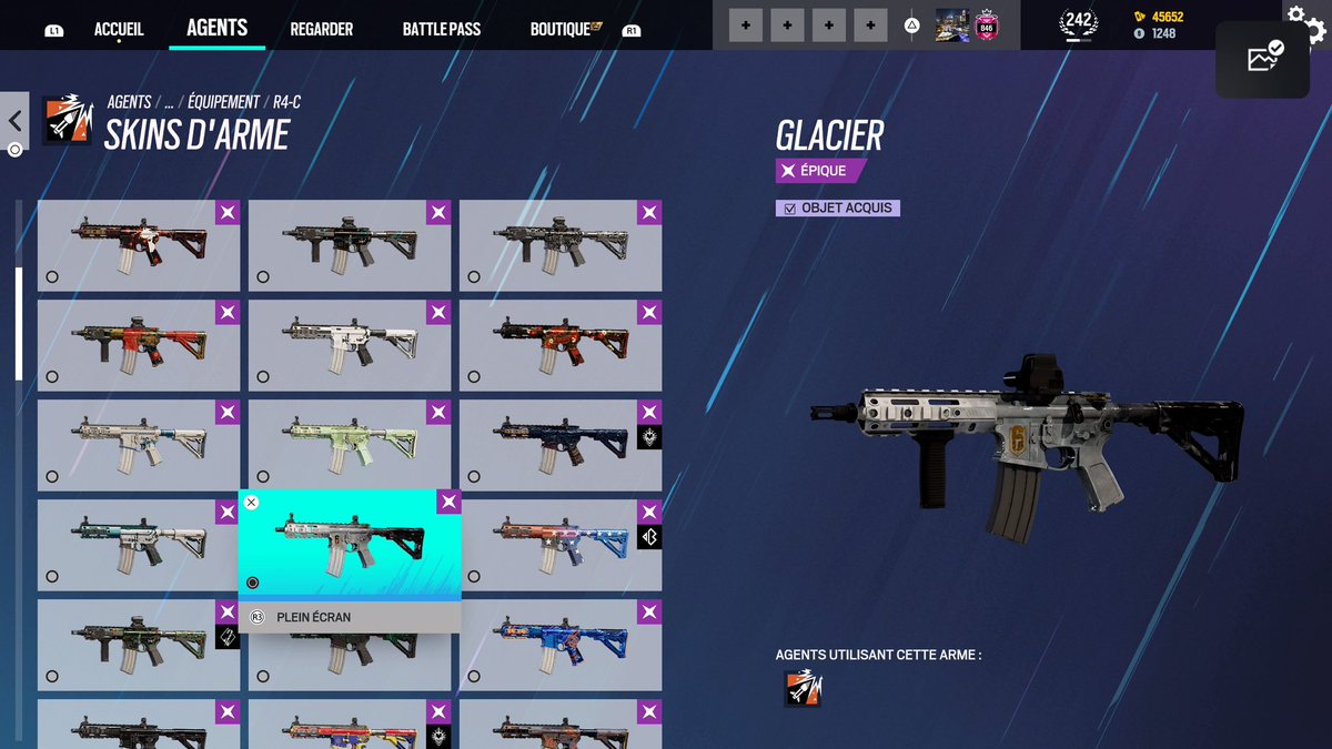 - Real Glacier ! 
-S1 Seasonal Skins
-Loads of Black Ice Skins
-A lot of eSport Skins and Bundles

Only PayPal 💰
Dm me for more info 📩

Rts and vouches app