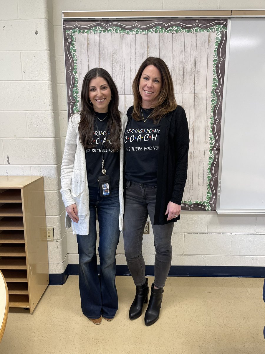 “We’ll be there for you!” 💙#MahwahConnects #InstructionalCoaches #Friends