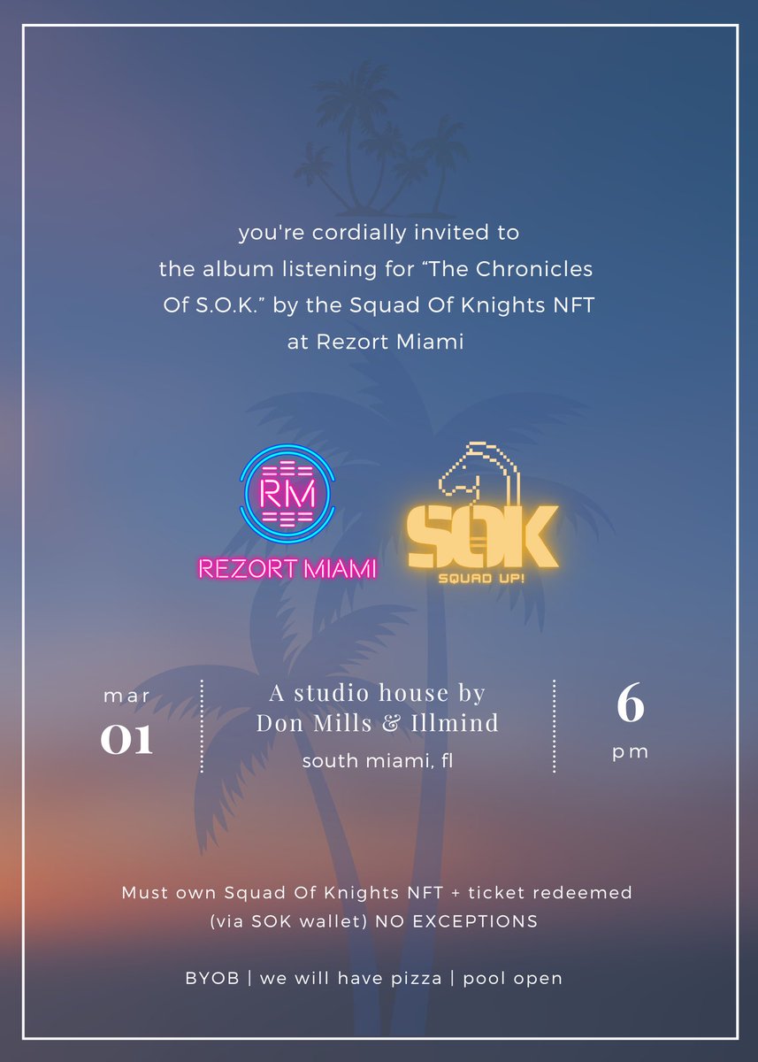 Squad Of Knights NFT 🐴 tweet media