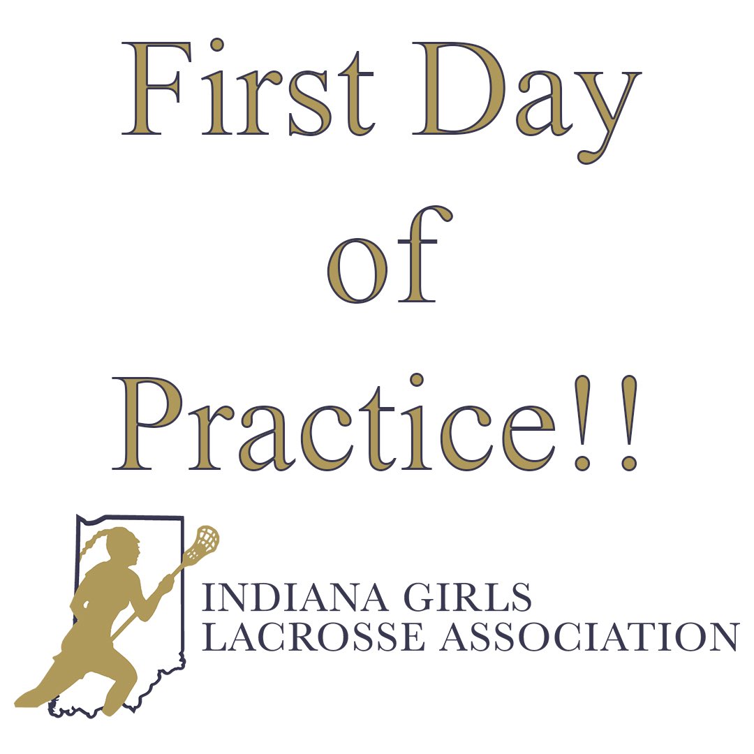 indianagirlslax's tweet photo. First day of Team practices!!

We wish everyone the best in their preparation for another great lacrosse season.

@ingirlslaxref 
#Lacrosse #Indiana https://t.co/yn0LlL1tXh