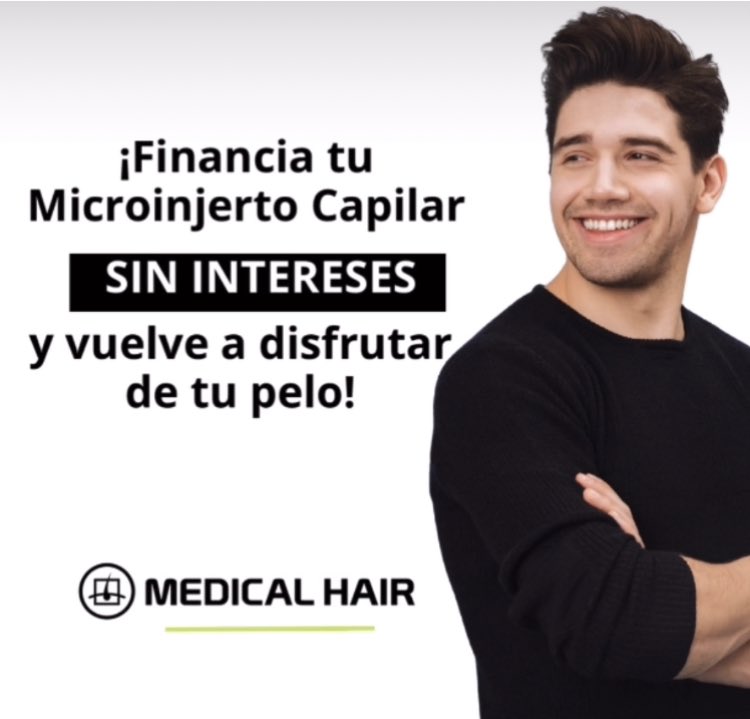MedicalHairES's tweet photo. Financia tu Microinjerto Capilar de forma rápida y sencilla, así podrás pagar tu procedimiento sin apenas darte cuenta en cómodos plazos.

¡Si financias a 12 meses es sin intereses, infórmate!

https://t.co/zPldt26IKm

#injertocapilar  #calvicie #caidadecabello https://t.co/T14AypoAaJ