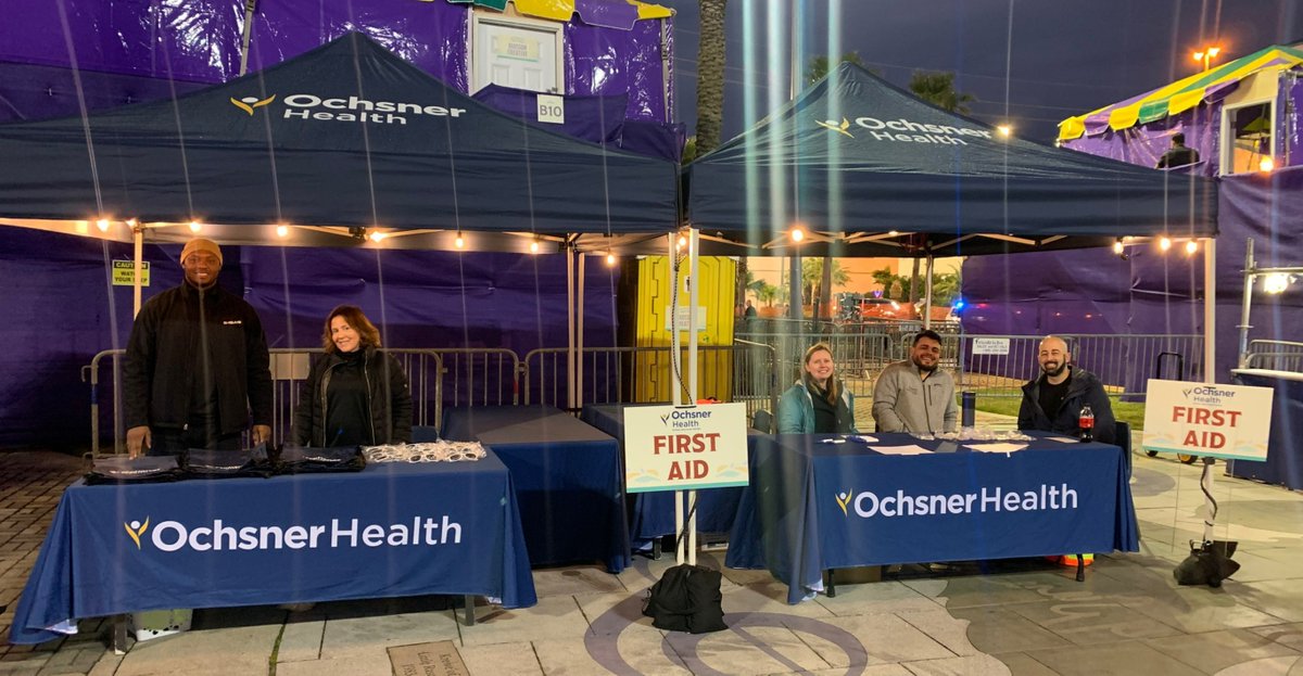 We were proud to be the official healthcare partner of <a href="/FamilyGras/">Family Gras</a> 2023!💜💚💛 We were happy to be out and providing medical care to the community. We hope you enjoy the rest of this Mardi Gras season! ⚜