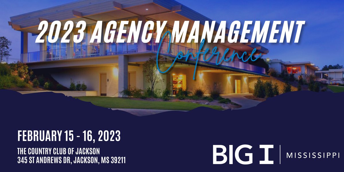Proud supporter!
Visit us at <a href="/IIAofMS/">Independent Insurance Agents of Mississippi</a>'s 2023 Agency Management Conference! To learn more, visit: msagent.org/Events/Pages/A…
