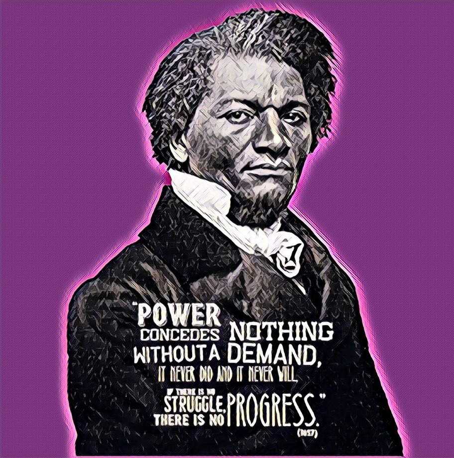 “Power concedes nothing without a demand.” Today, we celebrate the chosen birthday of #FrederickDouglass, one of the most famous American agitators. #DouglassWeek23 honors him &amp; celebrates #blackhistorymonth2023, as we continue to agitate for global racial equality! #FDFI #BHM