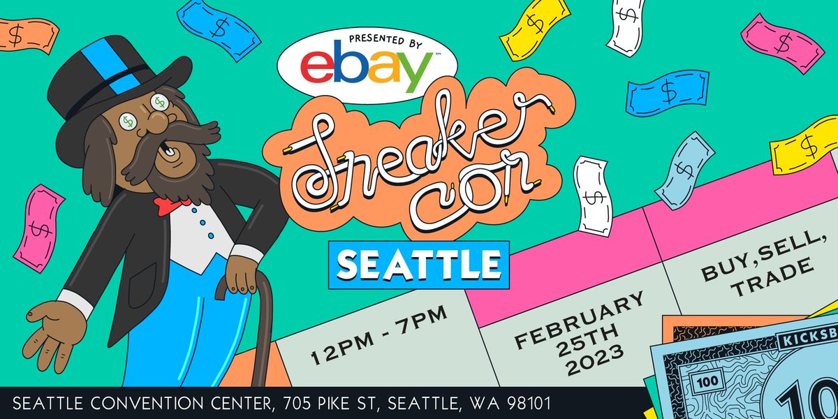 SneakerCon's tweet image. Who is coming to #SneakerCon #SEATTLE ✋
Feb 25 2023?

Grab your tickets here:
🎟️ tinyurl.com/yc33np7r

#sneakerhead