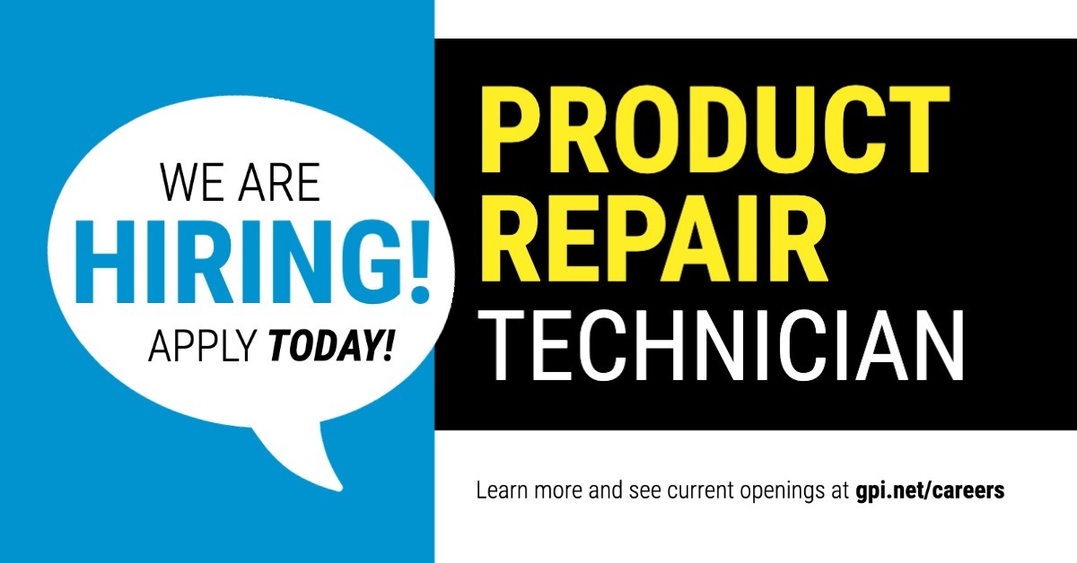 📢 We are hiring! Apply today! Looking for a self-motivated individual to join our Repair Technician team. For full description and to apply:bit.ly/2znESQ8